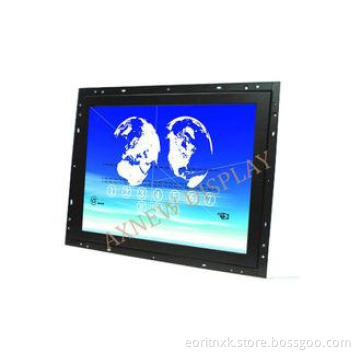 12.1 inch Thin Rack Mount LCD Monitor 400cd/m^2 TFT POS Dis